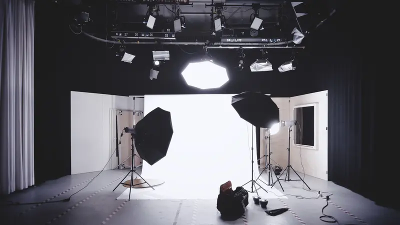 Studio-Setup – Symbolbild